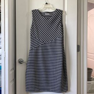 Black and white Calvin Klein dress